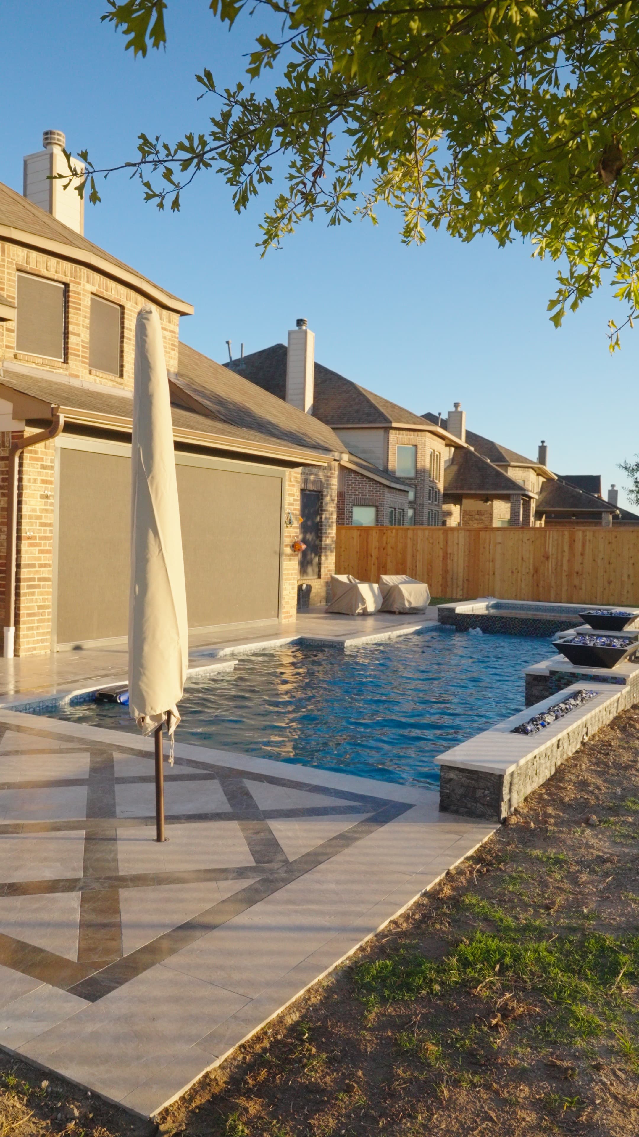 Cypress Pool Project - Detail 1